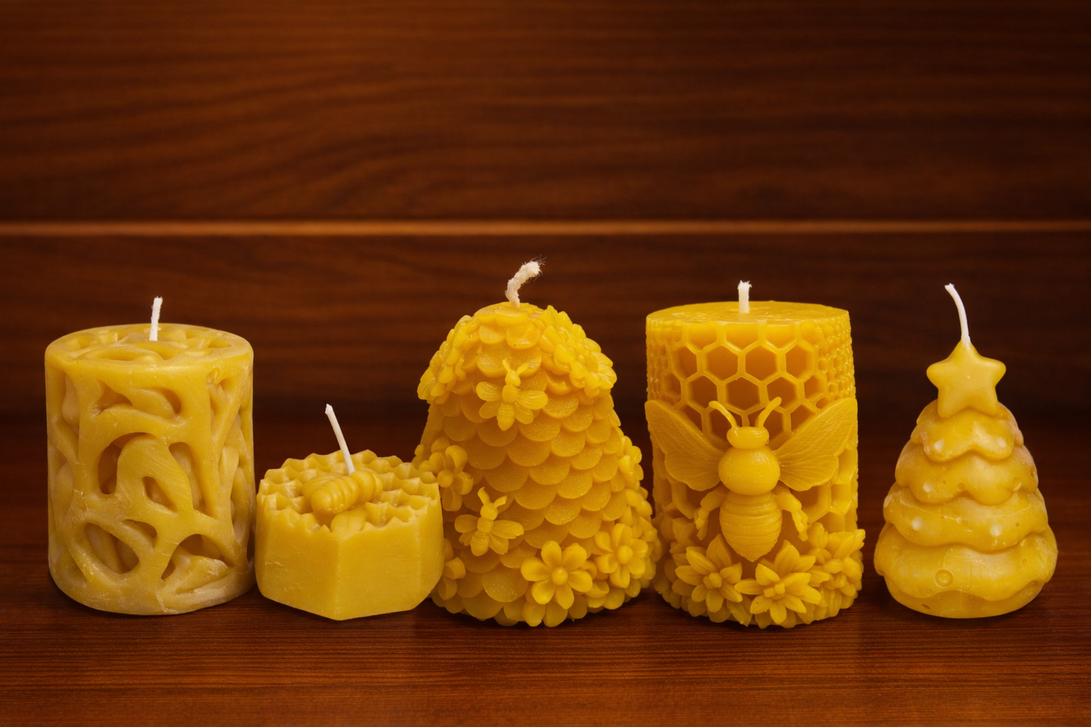 Mesilasvahast küünal